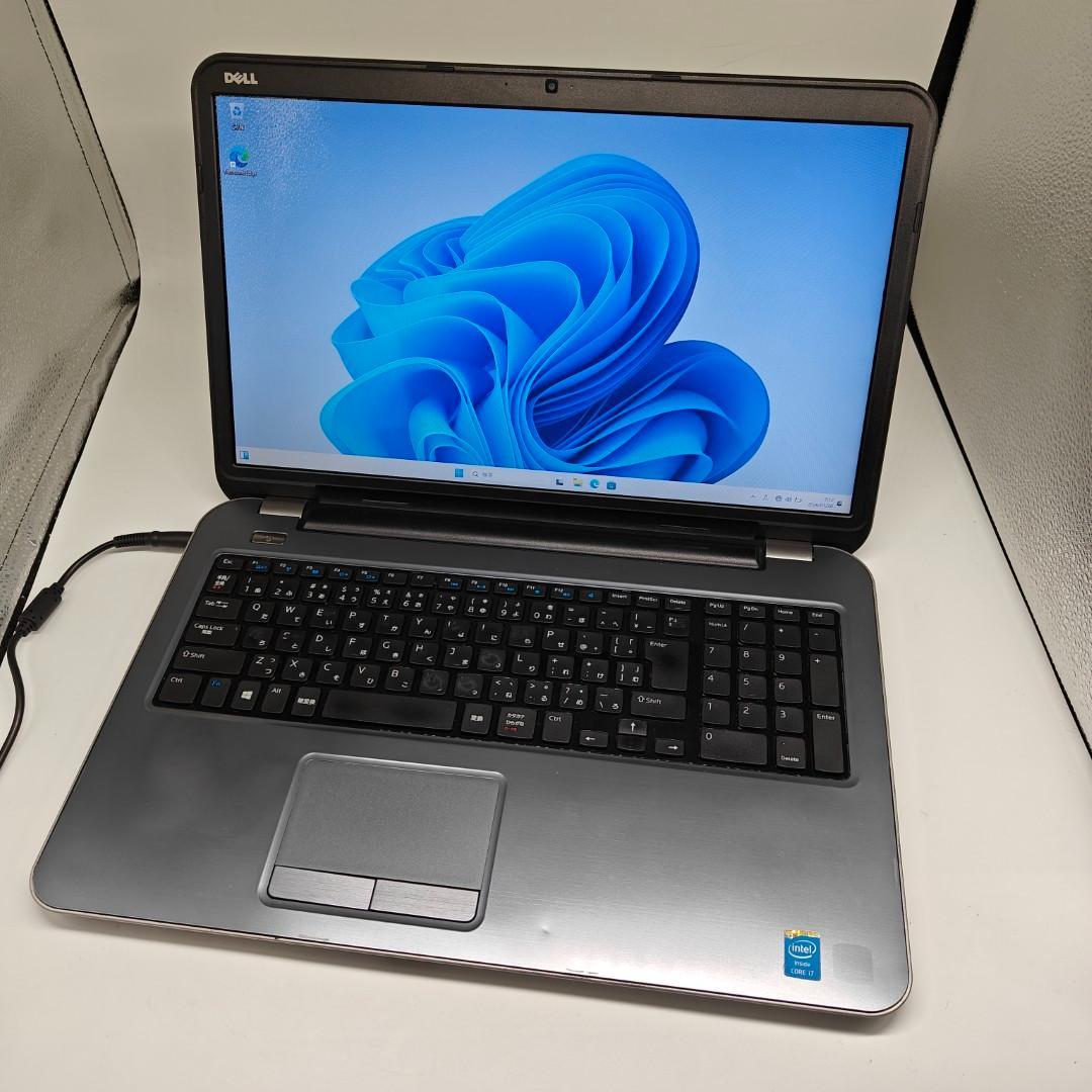 【DELL】爆速i7 SSD256GB 8GB 17.3インチ ノートPC