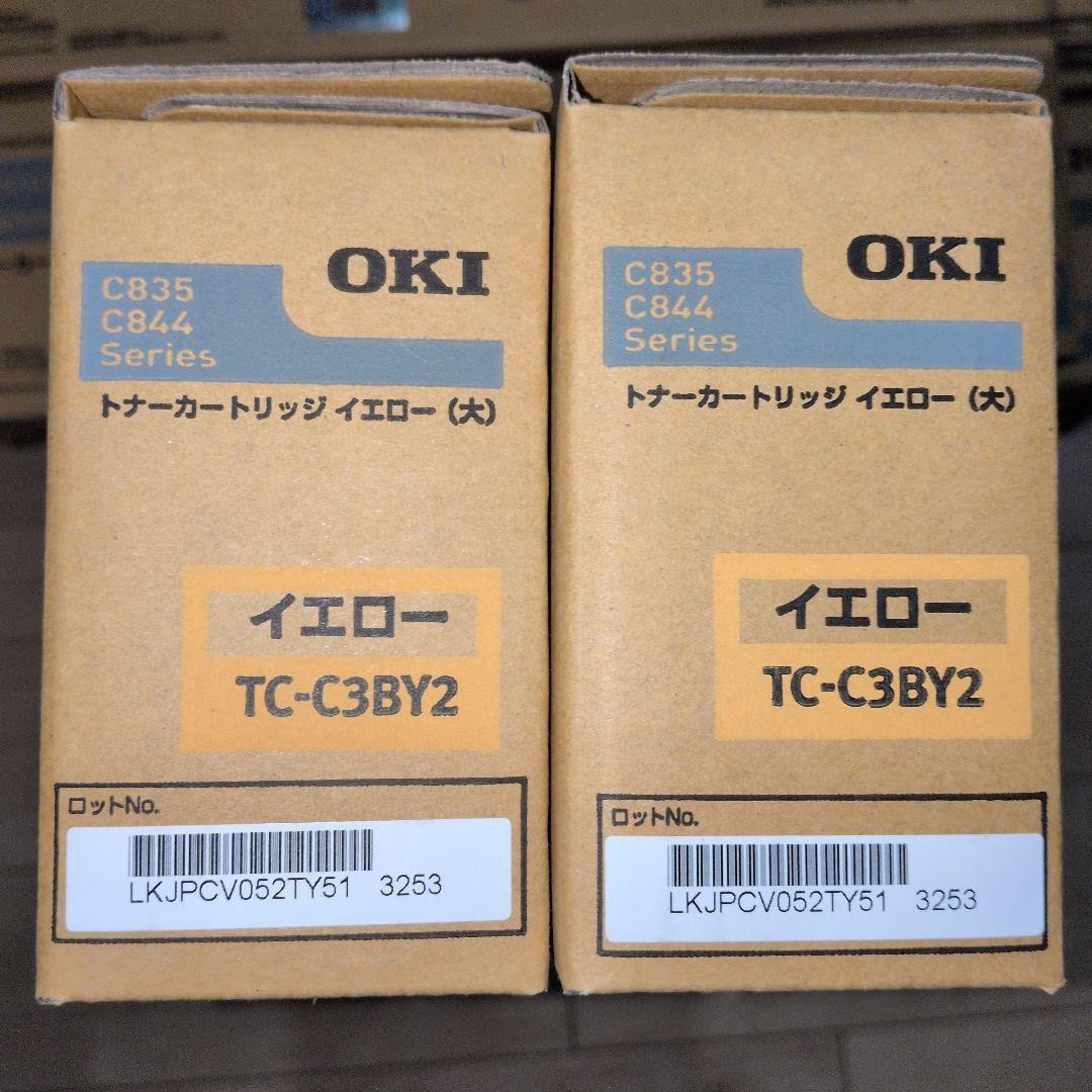 OKI 純正トナーカートリッジ （大）４色セット✕2 TC-C3 (B)