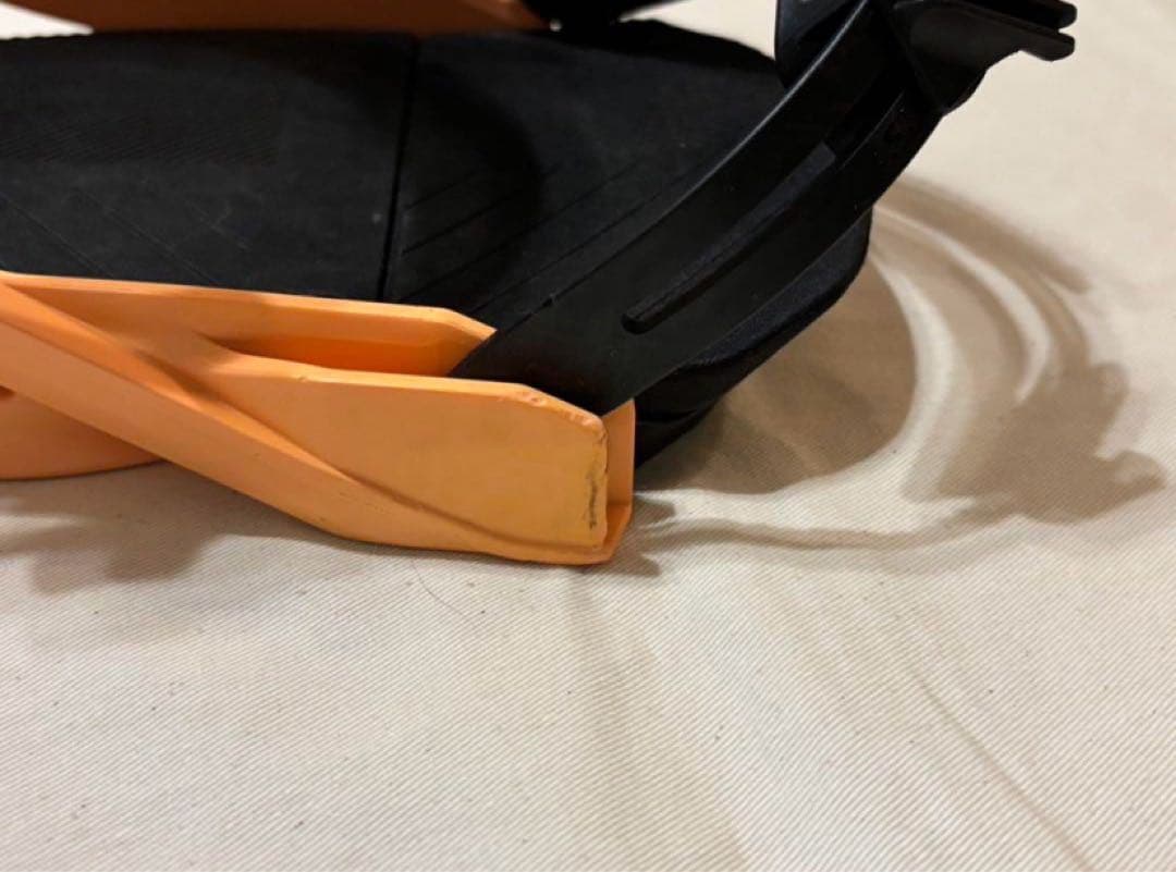 SALOMON スノーボードビンディング オレンジ/ブラック　M