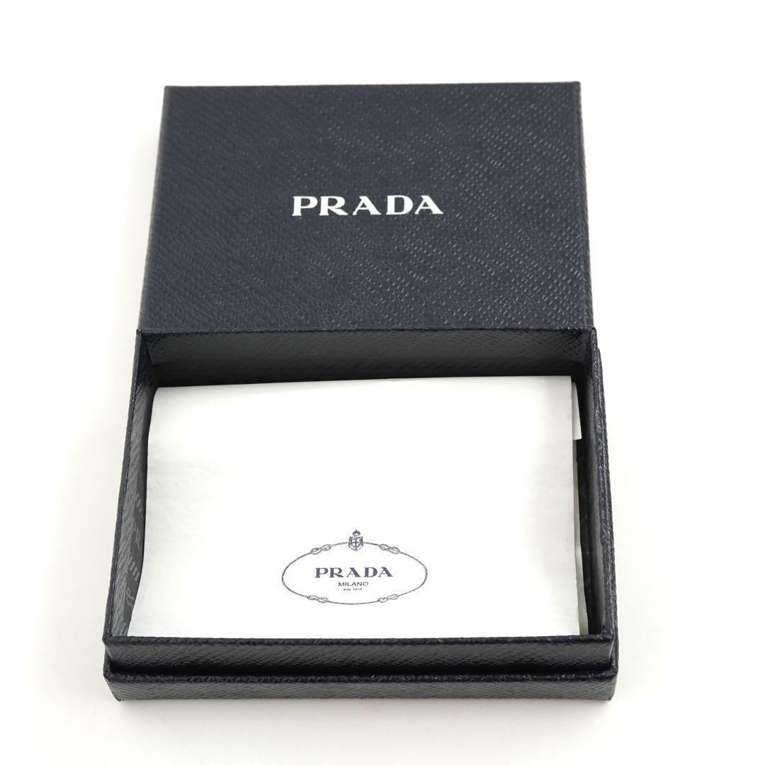 ✨新品未使用・箱保証書付き✨　PRADA キーケース　サフィアーノ　リボン　6連