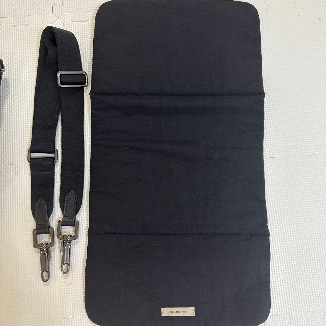 おもち様　BURBERRY ブラック マザーズバッグ　美品