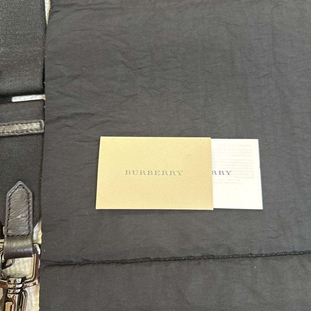 おもち様　BURBERRY ブラック マザーズバッグ　美品