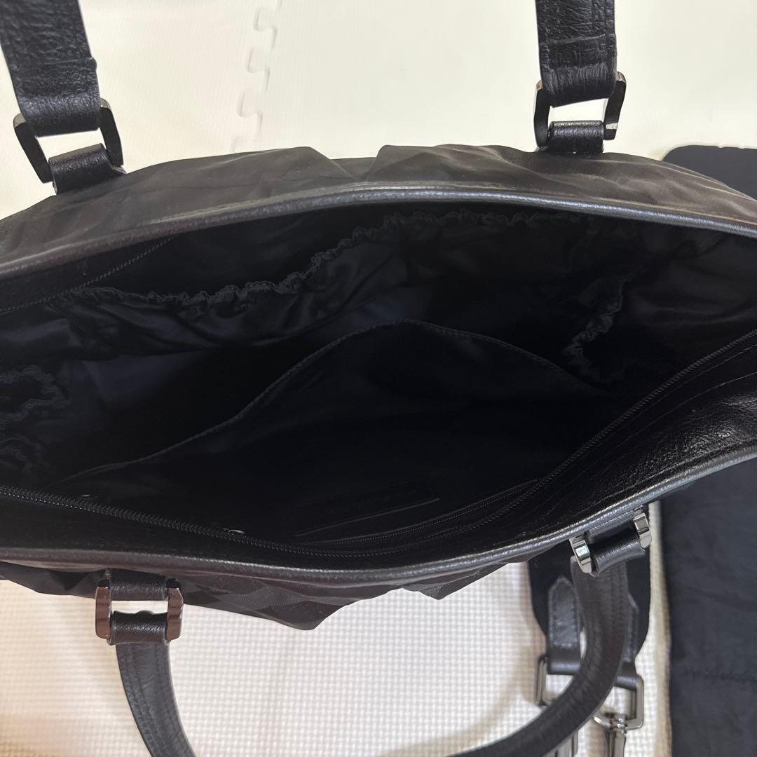 おもち様　BURBERRY ブラック マザーズバッグ　美品