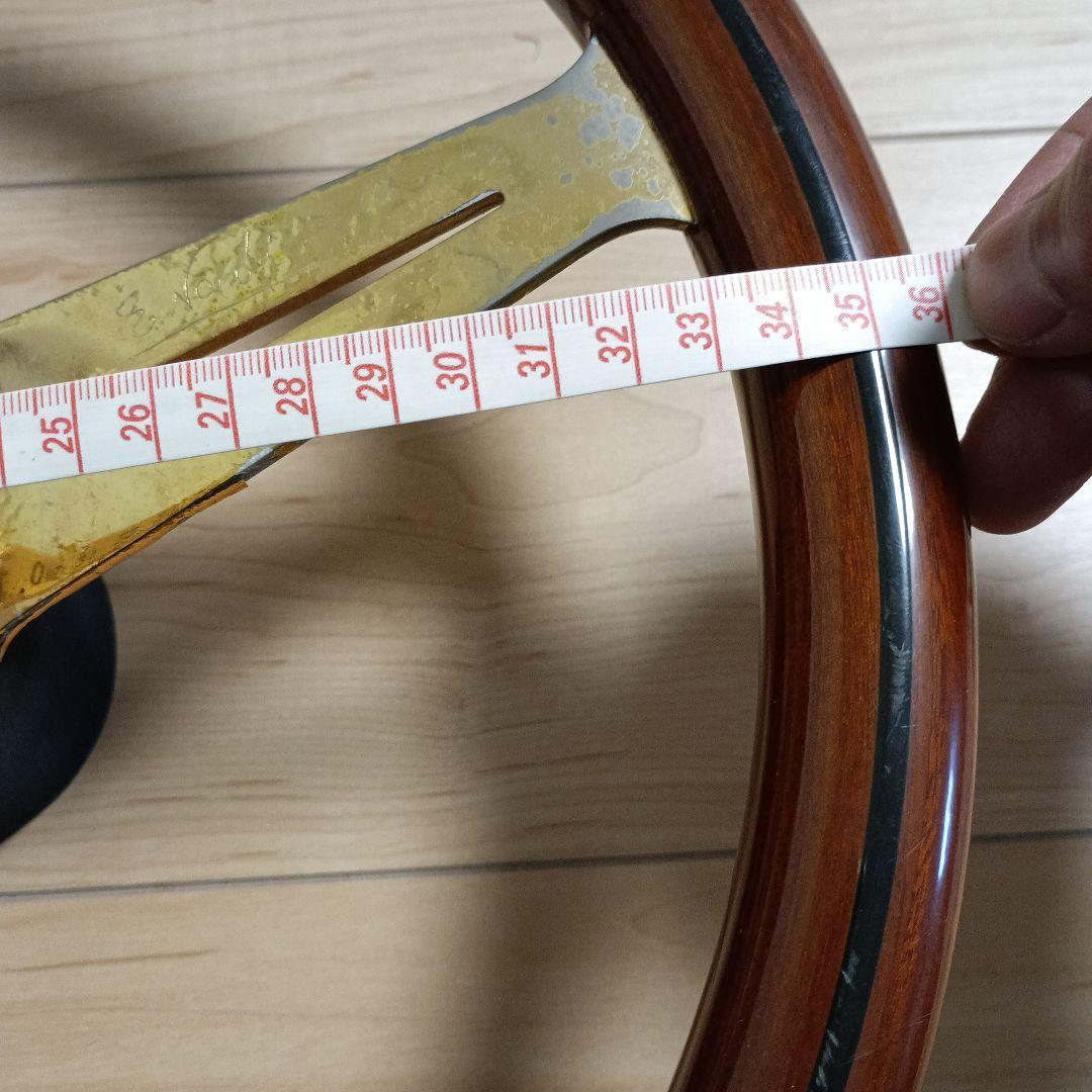 NARDI ナルディ ウッドステアリング ゴールド金メッキローライダー