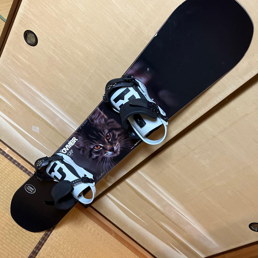 Novemberdesire 150 スノーボード　スノーボードとボードカバー