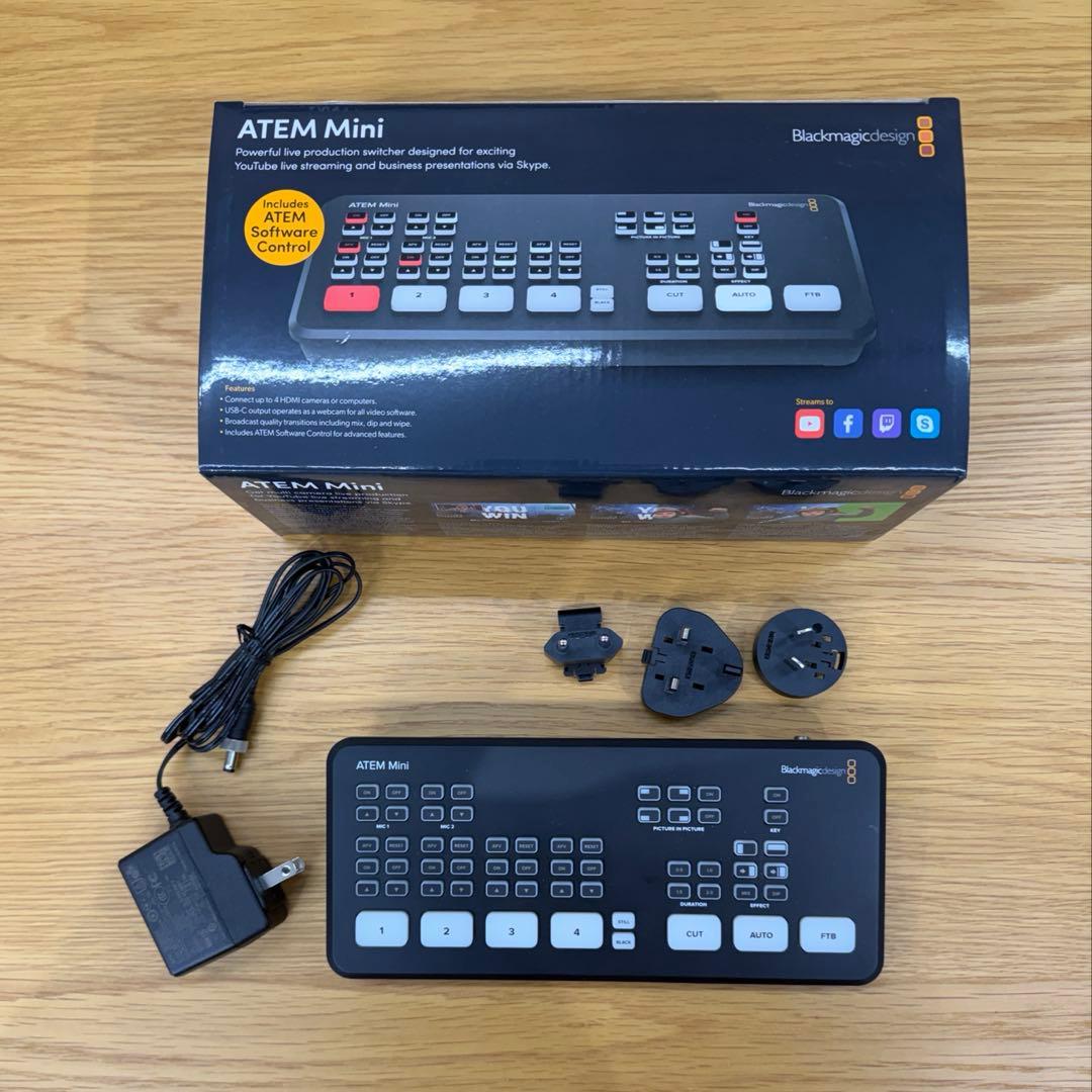 分配器・切替器 Blackmagic Design ATEM Mini