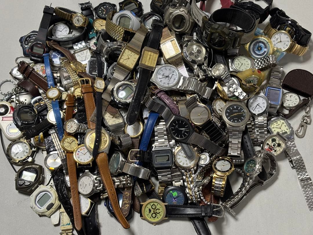 腕時計　まとめ　約5.4kg 130本以上　セイコー シチズンなど　ジャンク