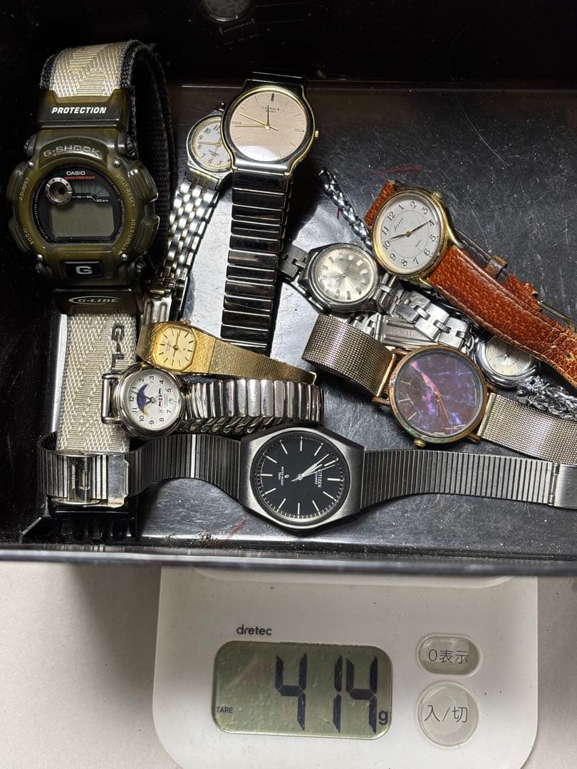 腕時計　まとめ　約5.4kg 130本以上　セイコー シチズンなど　ジャンク