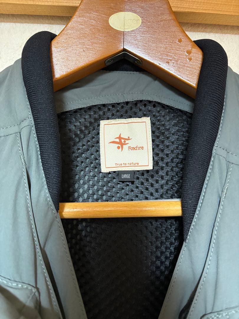 Foxfire フィッシングベスト Lサイズ グレー