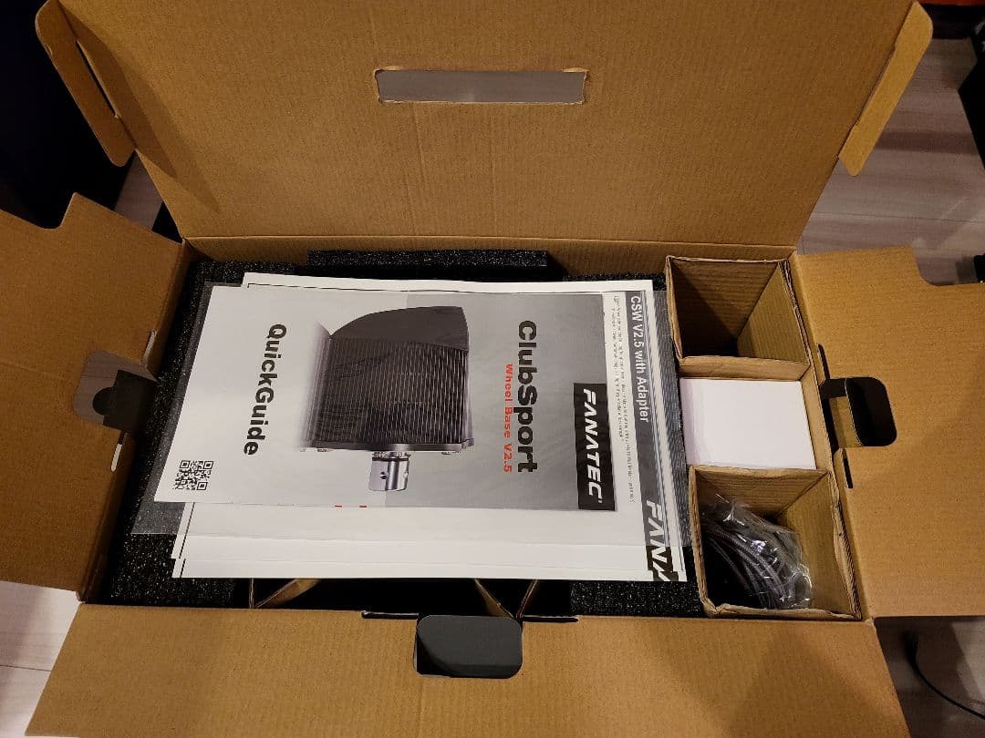 PC用ゲームコントローラー・コンバーター FANATEC ClubSport Wheel Base V2.5