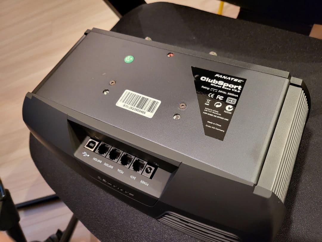 PC用ゲームコントローラー・コンバーター FANATEC ClubSport Wheel Base V2.5