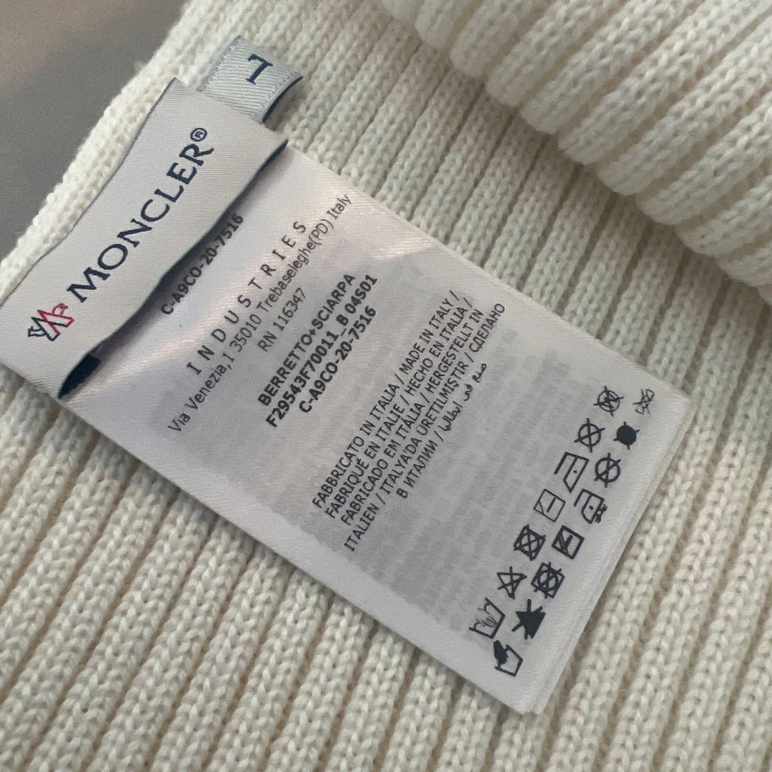 モンクレール⭐︎キッズ⭐︎ニットキャップマフラーセット⭐︎新品