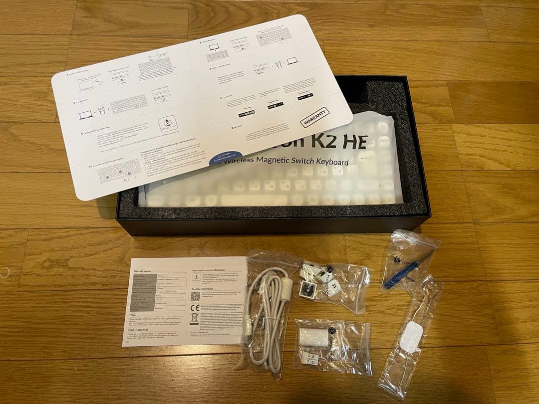 日本語配列　Keychron K2 HEキーボード