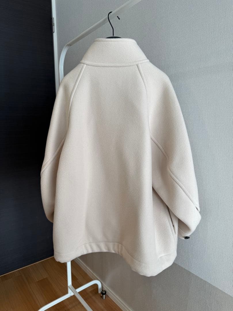 HYKE ダブルフェイスダッフルジャケット