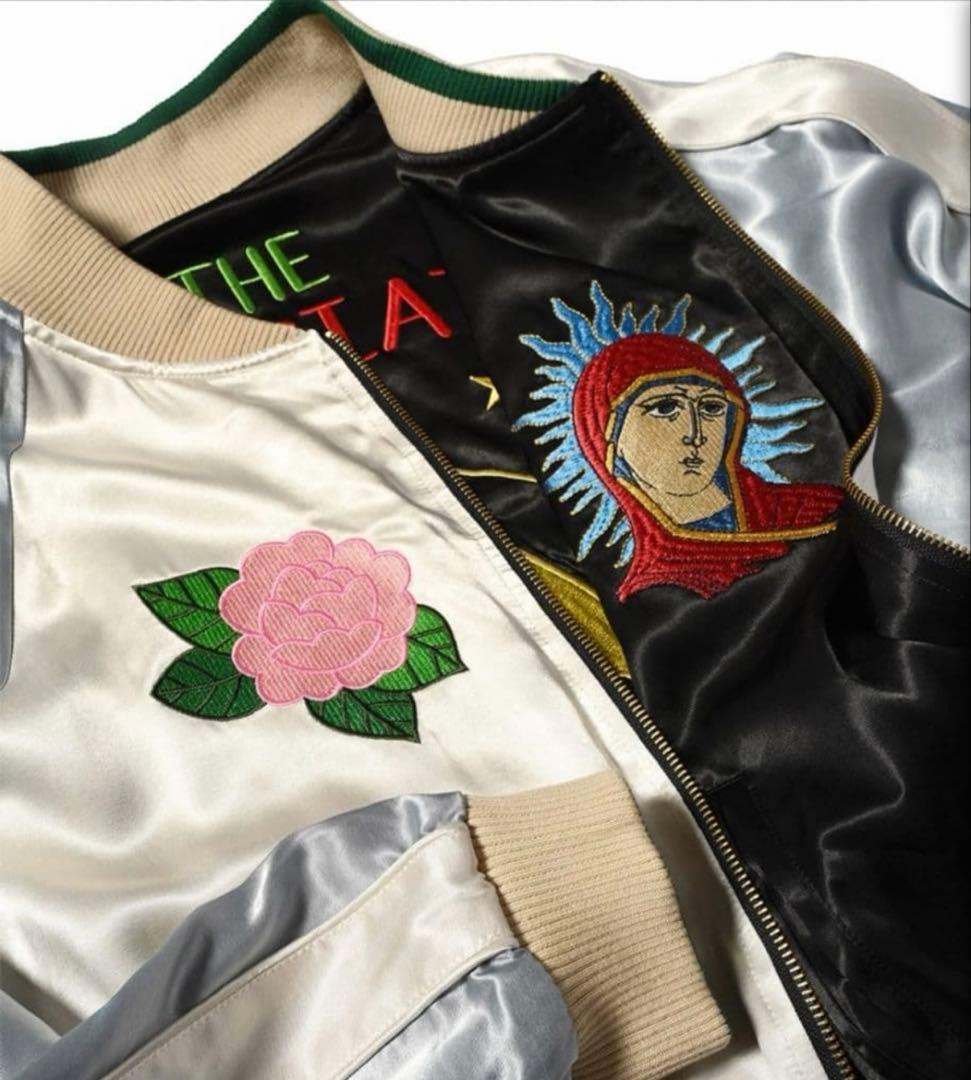 ALLY＆DIA リバーシブルスカジャン　Ｌサイズ　kj着用 新品