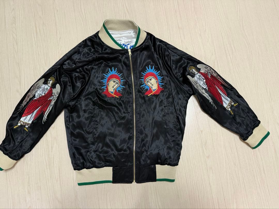 ALLY＆DIA リバーシブルスカジャン　Ｌサイズ　kj着用 新品