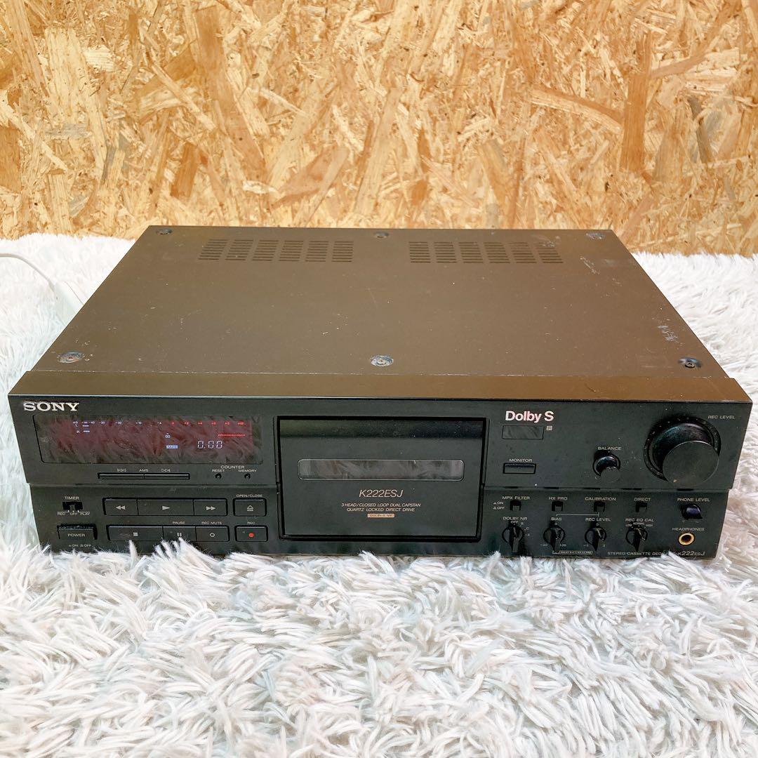 SONY ソニー　TC-K222ESJ カセットデッキ