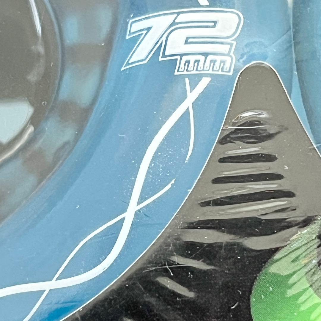 15☆新品 未開封☆ シャークウィール 72mm 78a クリアブルー