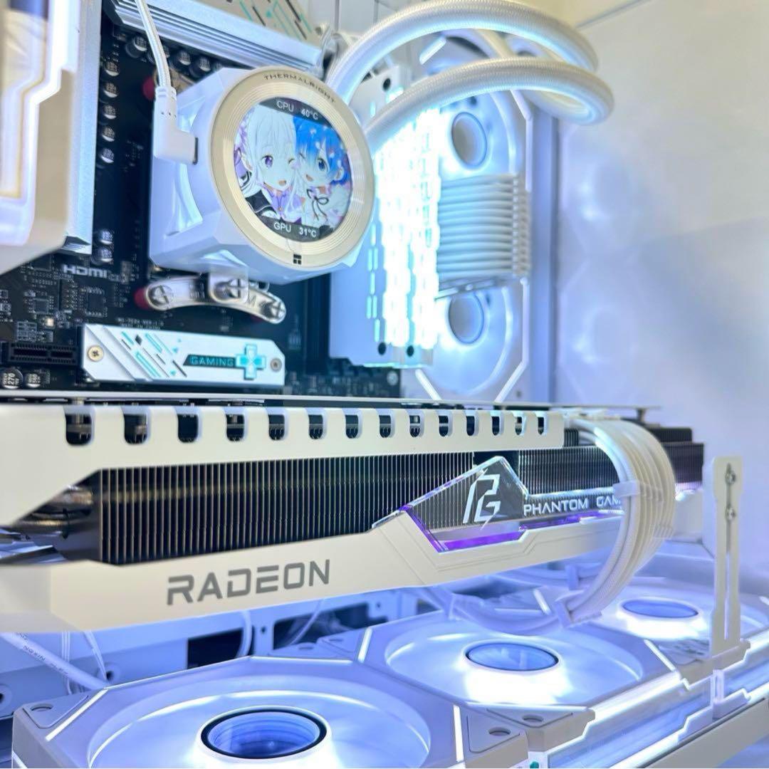 【新品】　ゲーミングPC RYZEN7 7800X3D RX7900XT 2TB