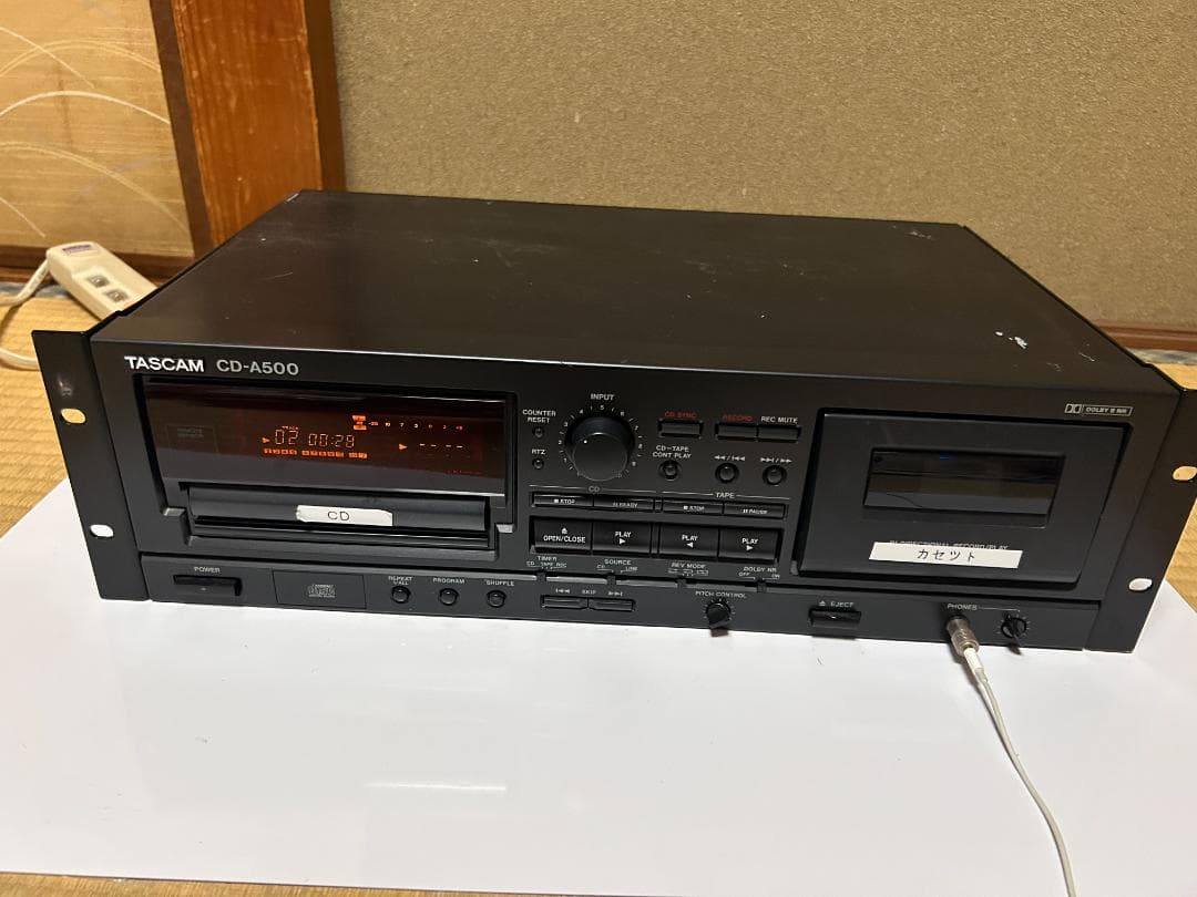 火*）様 TASCAM CD-A500 CD・カセットデッキ