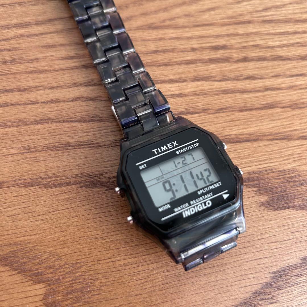 美品* NEEDLES×TIMEX×BEAMS BOYデジタルウォッチ 匿名配送