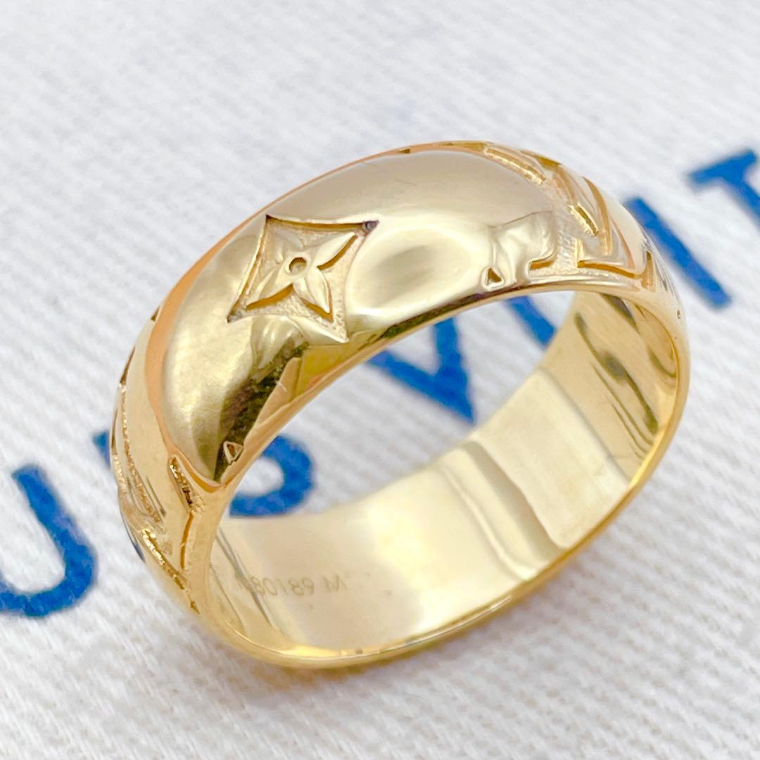 LOUIS VUITTON リング　ネックレス　モノグラム　ゴールド　指輪