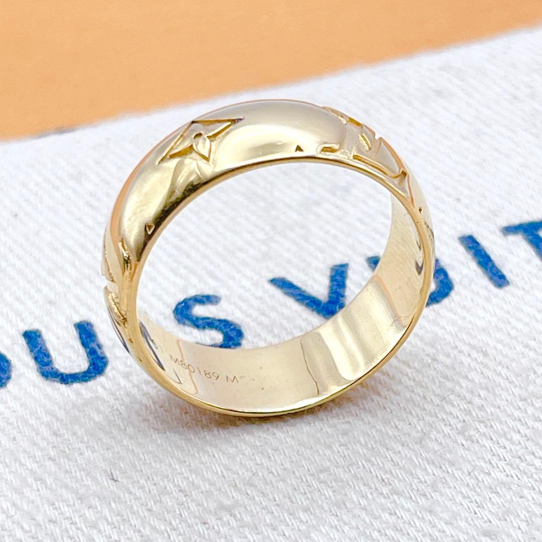 LOUIS VUITTON リング　ネックレス　モノグラム　ゴールド　指輪