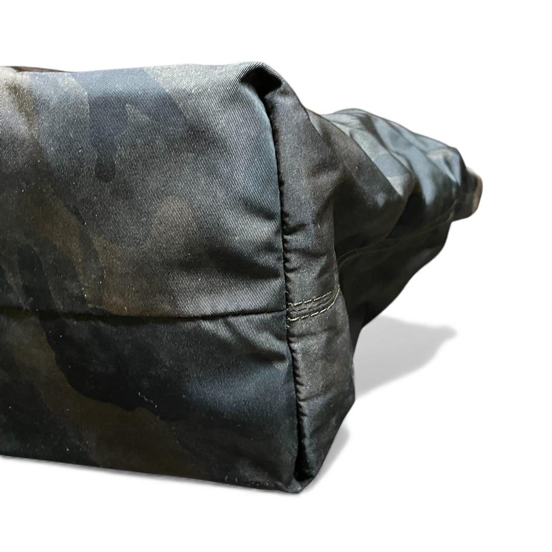 【美品】 フェリージ トートバッグ ナイロン トートバッグ カモ柄　迷彩