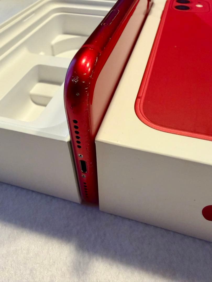 Apple iPhone 11 RED本体 128GB SIMフリー