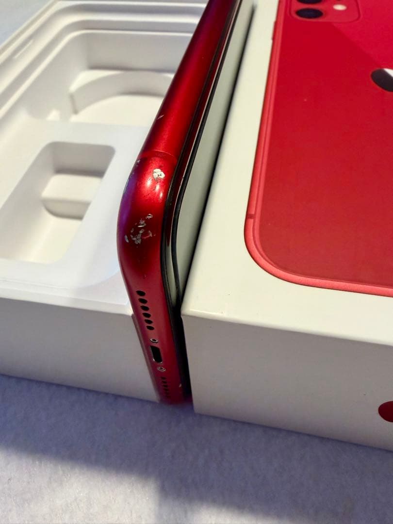 Apple iPhone 11 RED本体 128GB SIMフリー