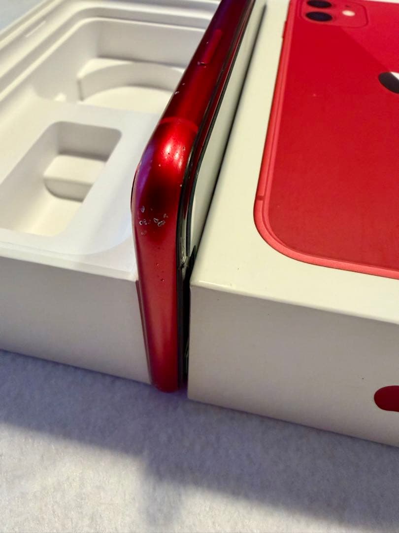 Apple iPhone 11 RED本体 128GB SIMフリー