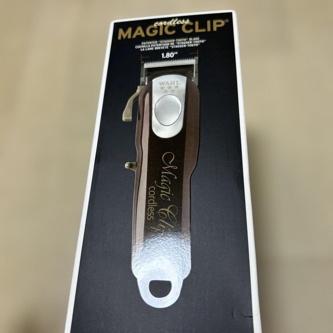 未使用品WAHL Magic Clip コードレスバリカン　レッド