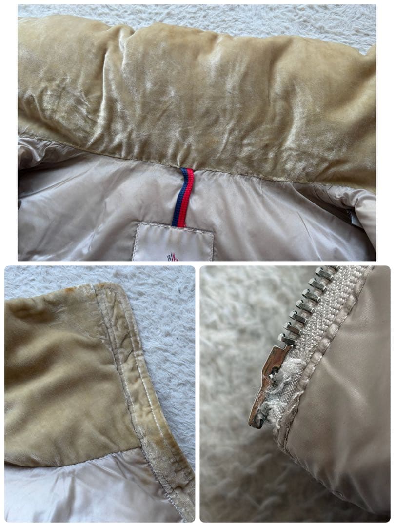 【美品】モンクレール ダウンジャケット コート TORCOL ロゴワッペン 現行