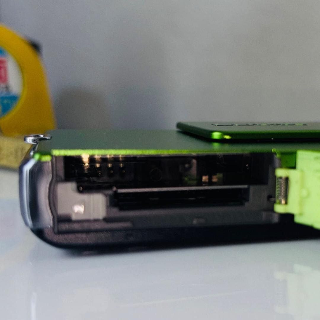 【人気色】Panasonic LUMIX DMC-FP1 グリーン 液晶劣化有