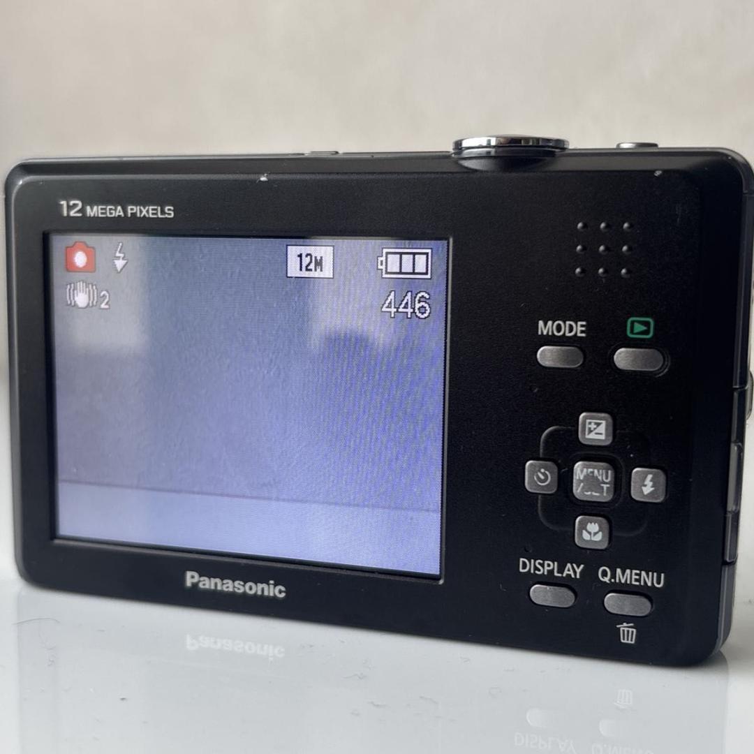 【人気色】Panasonic LUMIX DMC-FP1 グリーン 液晶劣化有