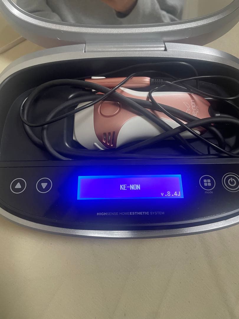 KE-NON 脱毛器 v.8.4J ピンク