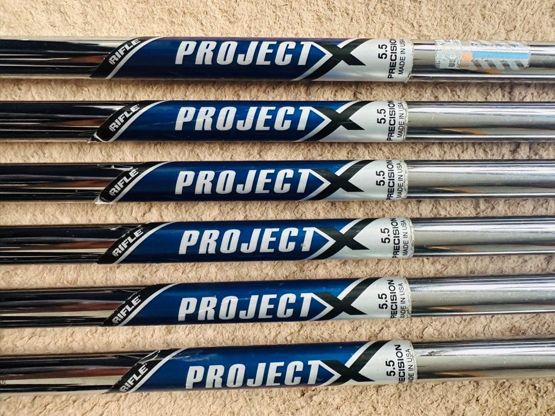 【PROJECT X】プロジェクトX 5.5（5I〜P）6本