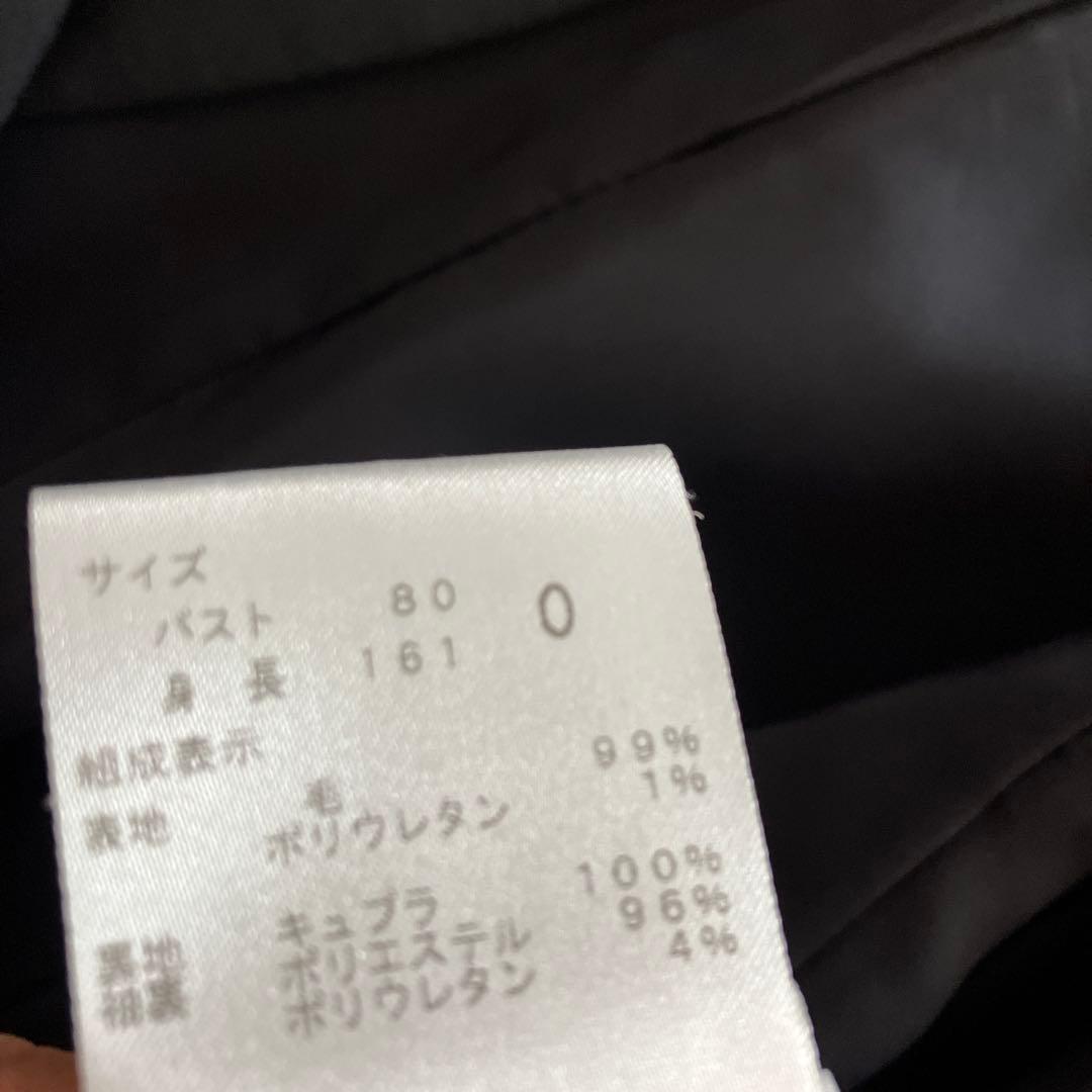 最終お値引きtheory ブラックパンツスーツ サイズ0