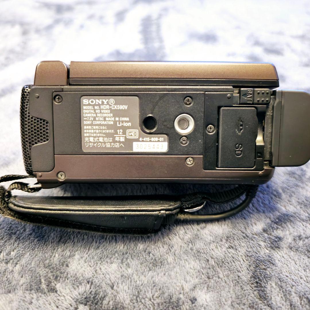 【美品中古】SONY HDR-CX590V ハンディカム