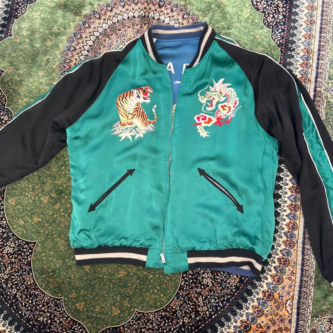 東洋テーラースカジャン鳳凰　港商