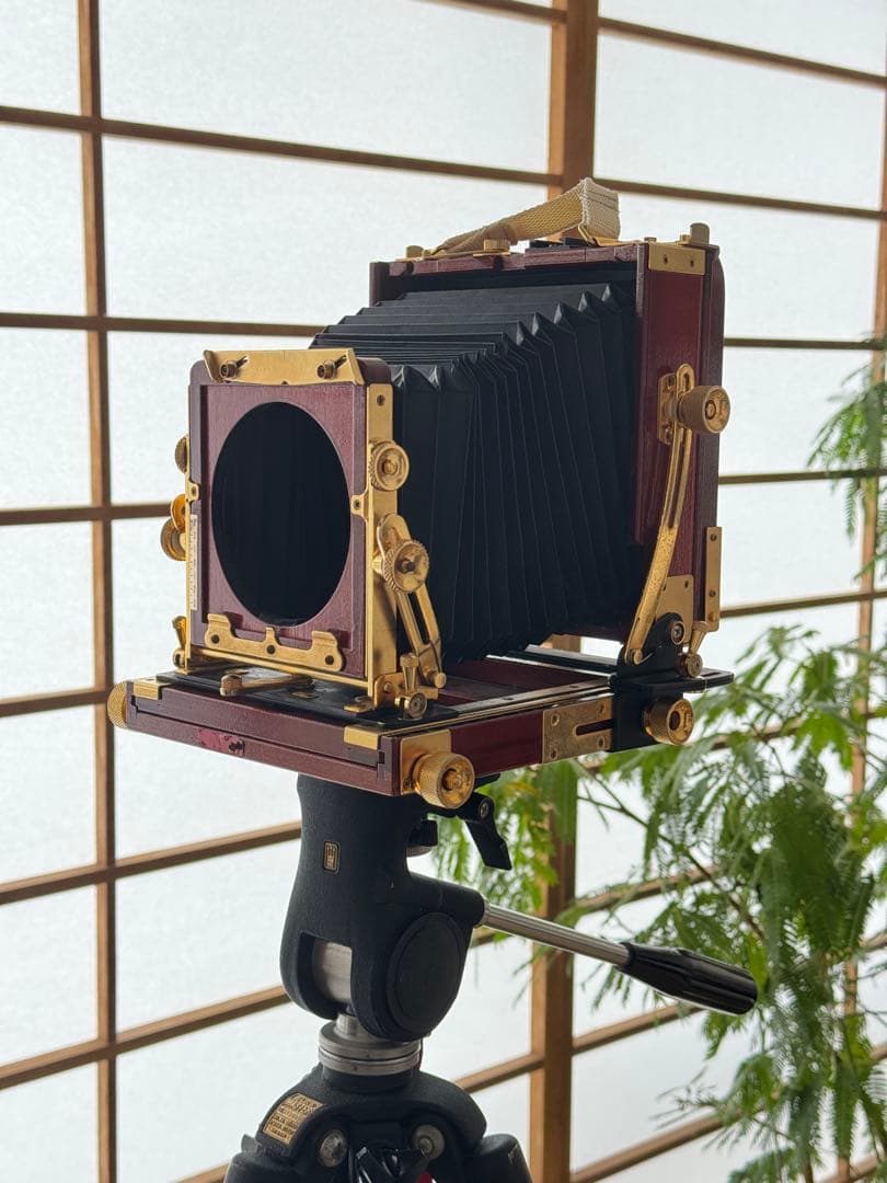 美品 タチハラ フィルスタンド 4×5