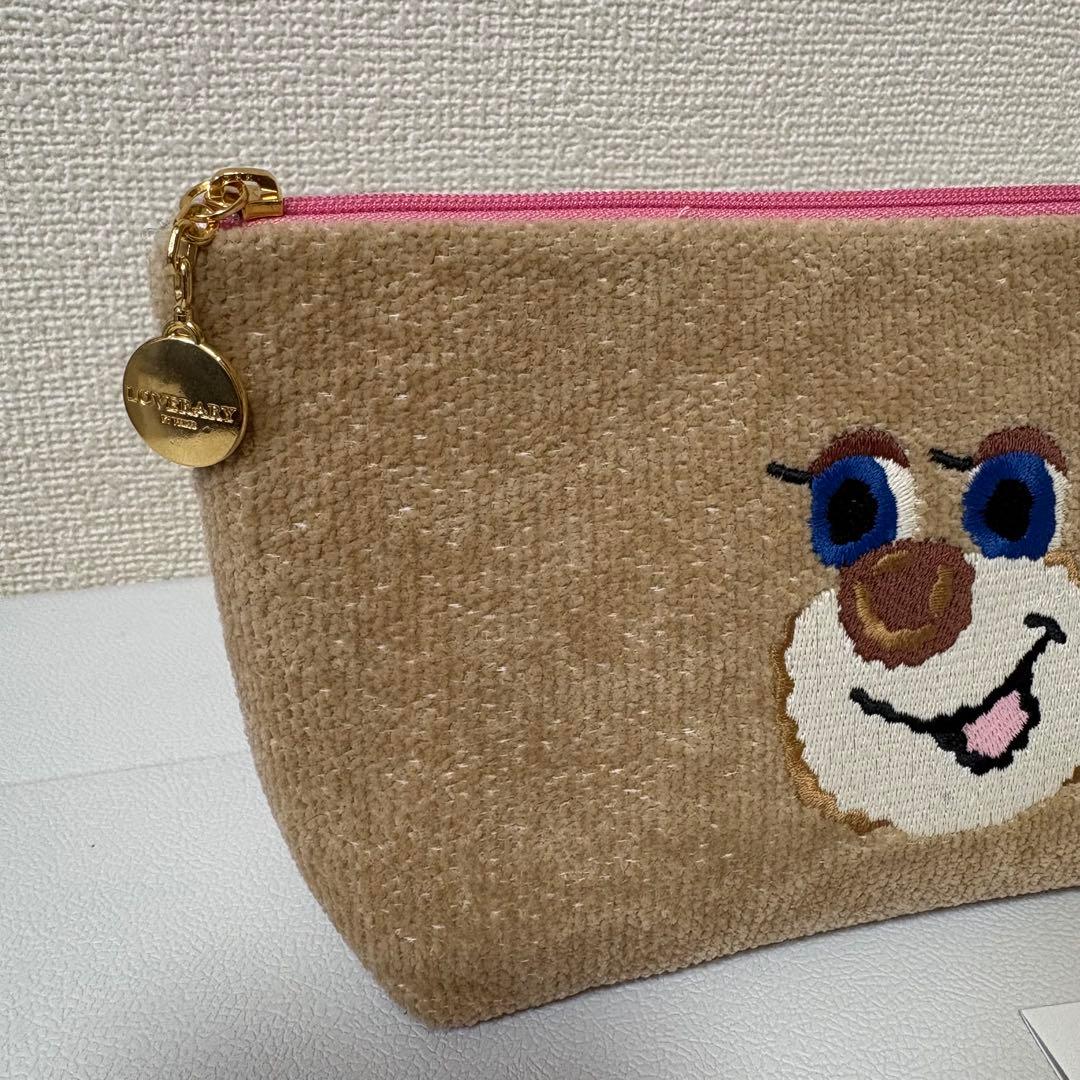 タグ付き新品ラブラリーバイフェイラーFEILERドアップテディガールコスメポーチ