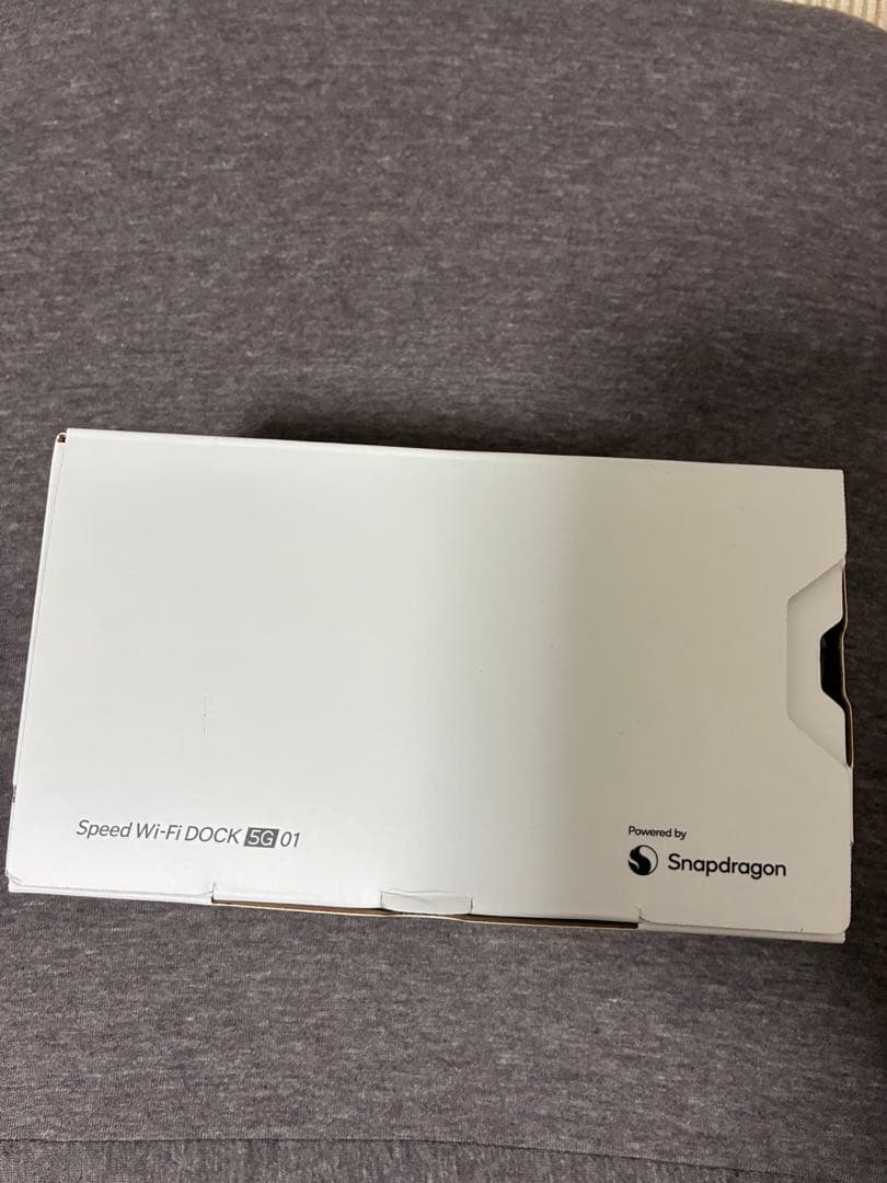 Speed Wi-Fi DOCK 5G01 ブラック美品