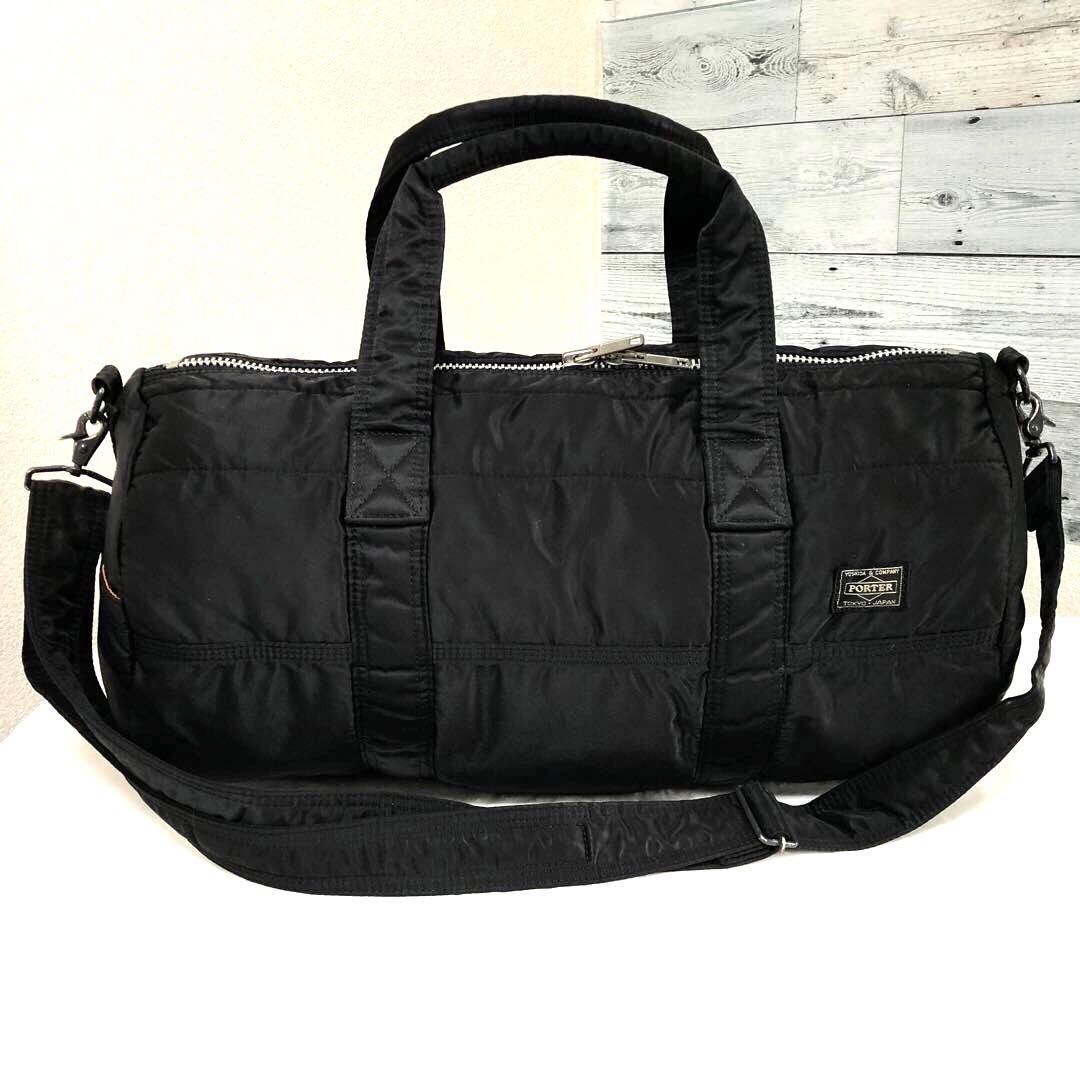 人気✨廃盤 ポーター タンカー ボストンバッグ2way ブラック 吉田カバン