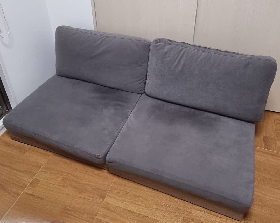 ソファ フロアソファ ローソファ 1人掛け 1P 単品 ①のみ