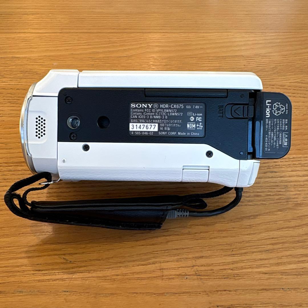 SONY HDR-CX675 ビデオカメラ 本体