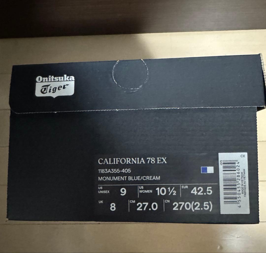 オニツカタイガー　Onituka tiger CALIFORNIA78EX