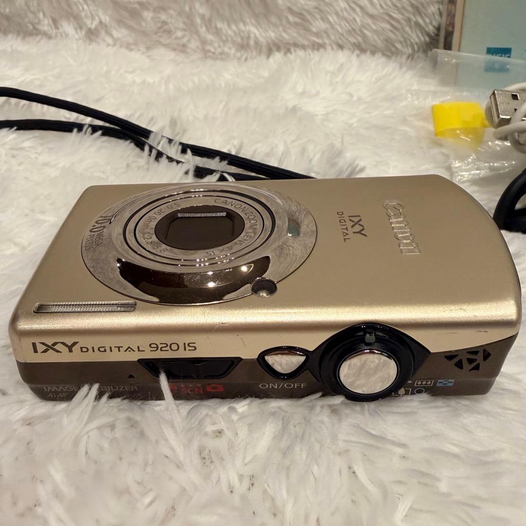 Canon キャノン　IXY DIGITAL 920 IS ゴールド