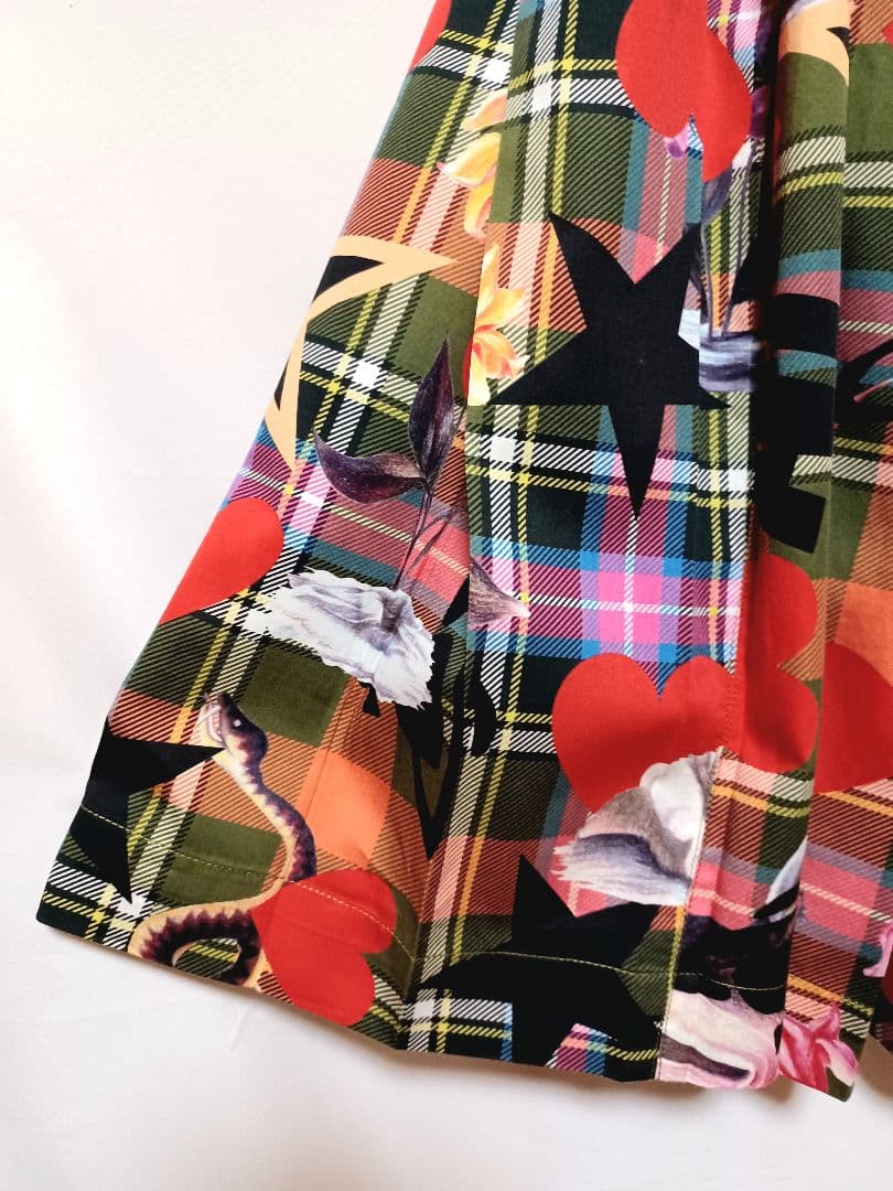 ヴィヴィアンウエストウッド　90sレア完売品！シーモンスター柄ワンピースサイズL