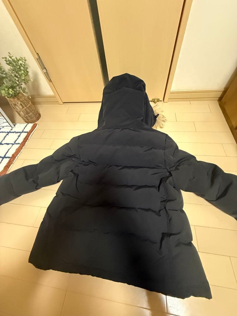 ダントン　フェイクファーフーデッドダウンジャケットDT-A0007LAS